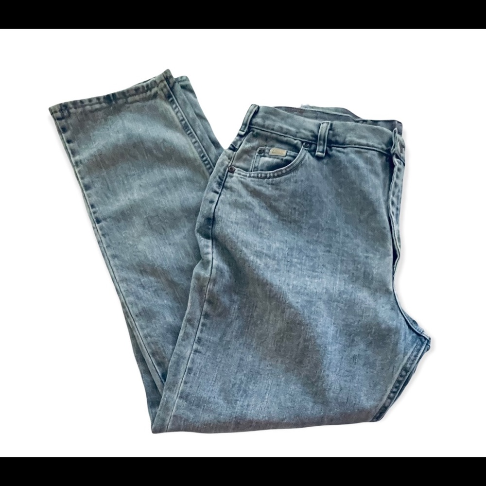 Lee 1889 Jeans Women's 16S Cotton Denim Blue 36.5" x 31" High Rise 5 Pocket